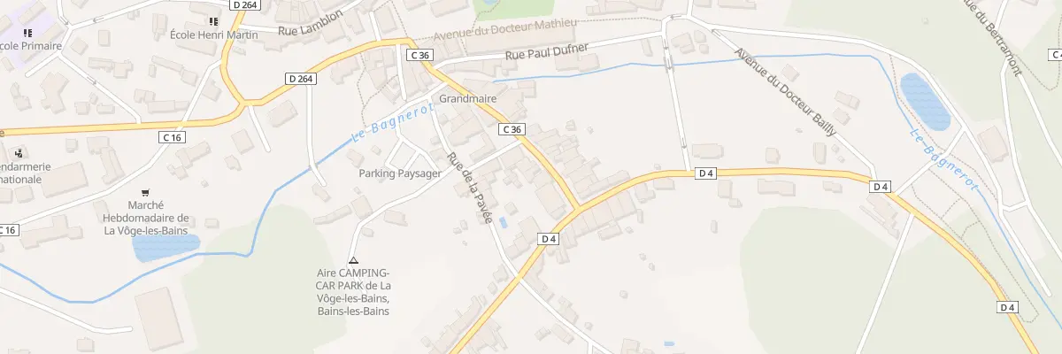 Plan du 24 Rue de Verdun à La Vôge-les-Bains