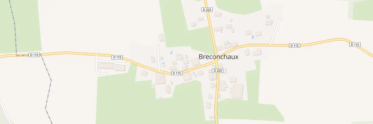 Plan du 4 Rue des Perrières à Breconchaux