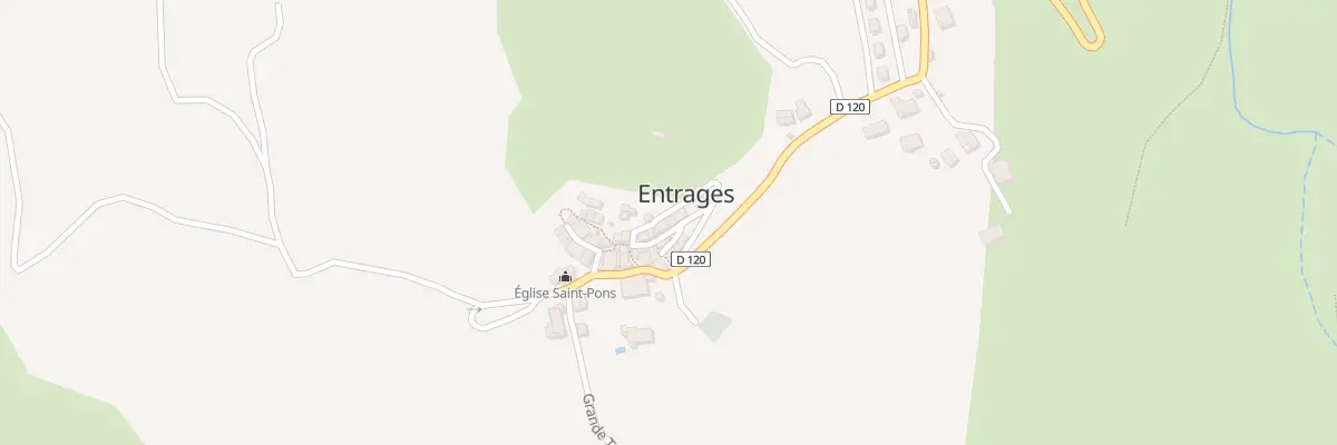 Plan du 7050 Le Village à Entrages