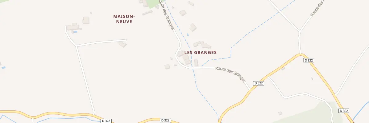 Plan du 222 Rte des Granges à Marcoux