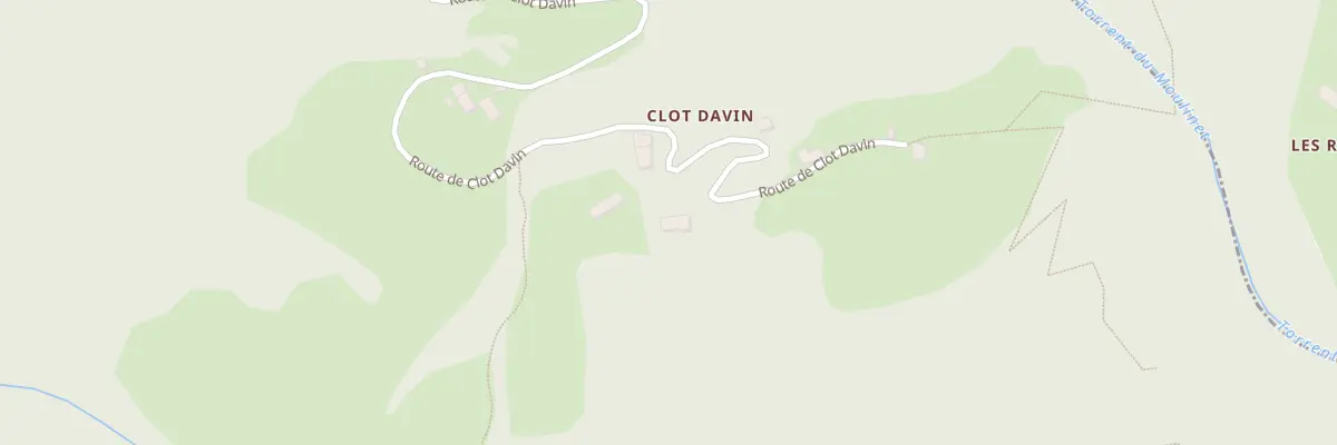 Plan du 6 Rte du Clot Davin à Saint-Jean-Saint-Nicolas