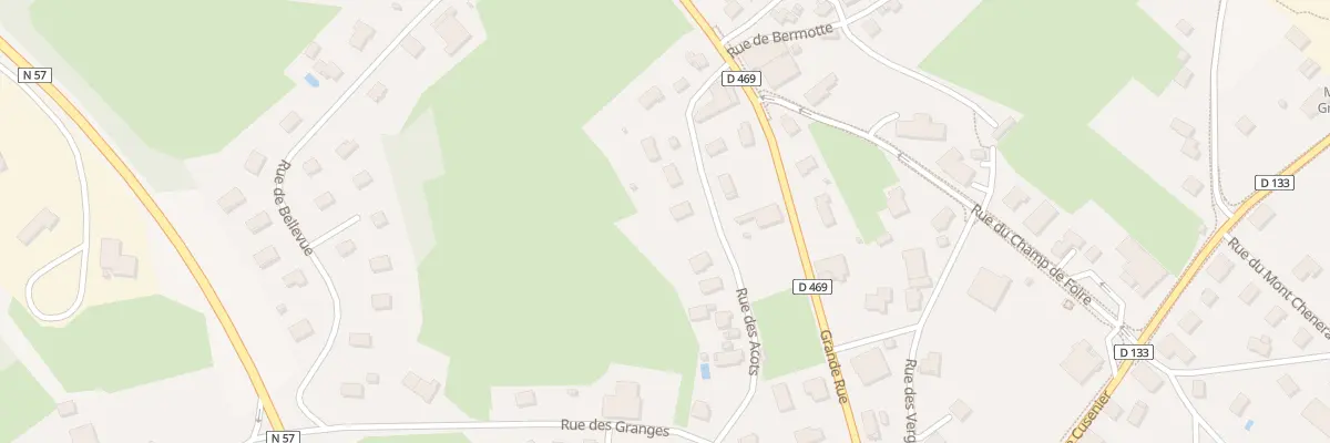 Plan du 9 Rue des Acots à Étalans