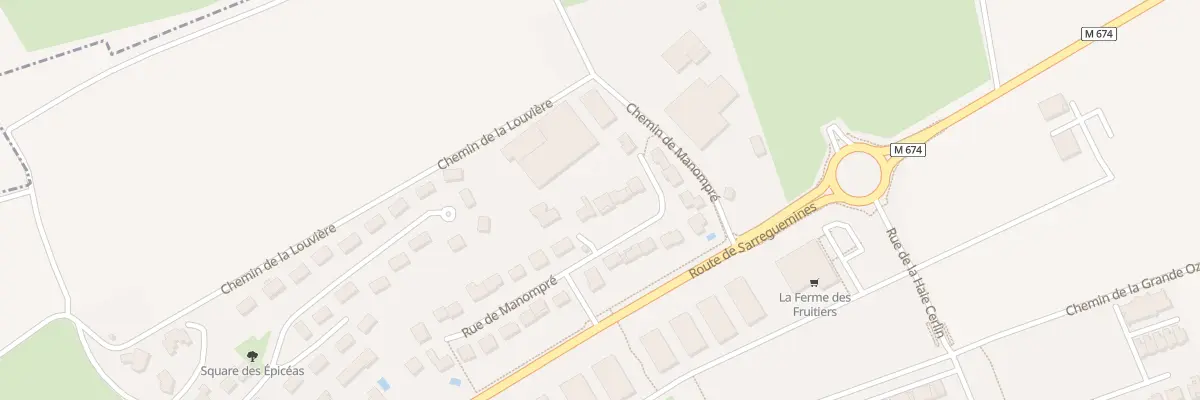 Plan du 18 Rue de Manompre à Seichamps