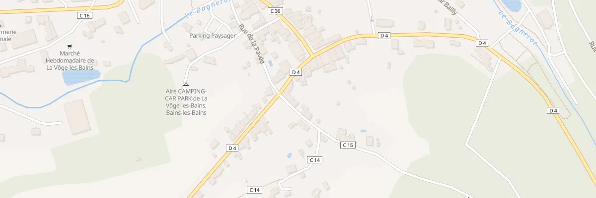 Plan du 5 Rue du Million à La Vôge-les-Bains