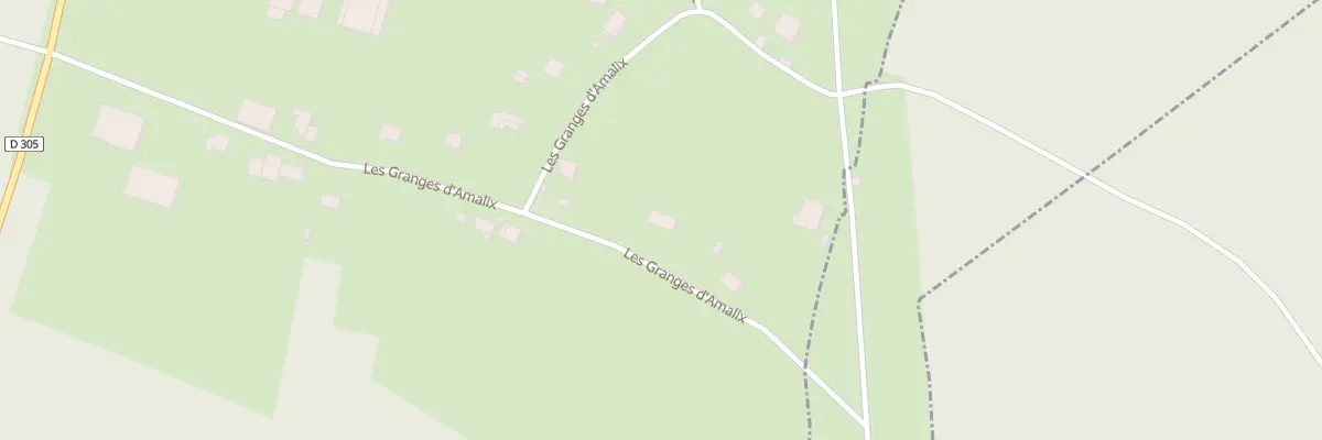Plan du 109 Les Granges d’Amalix à Bouligney