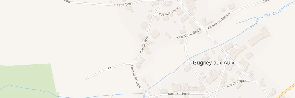 Plan du 2 Rue de l’Atre à Gugney-aux-Aulx