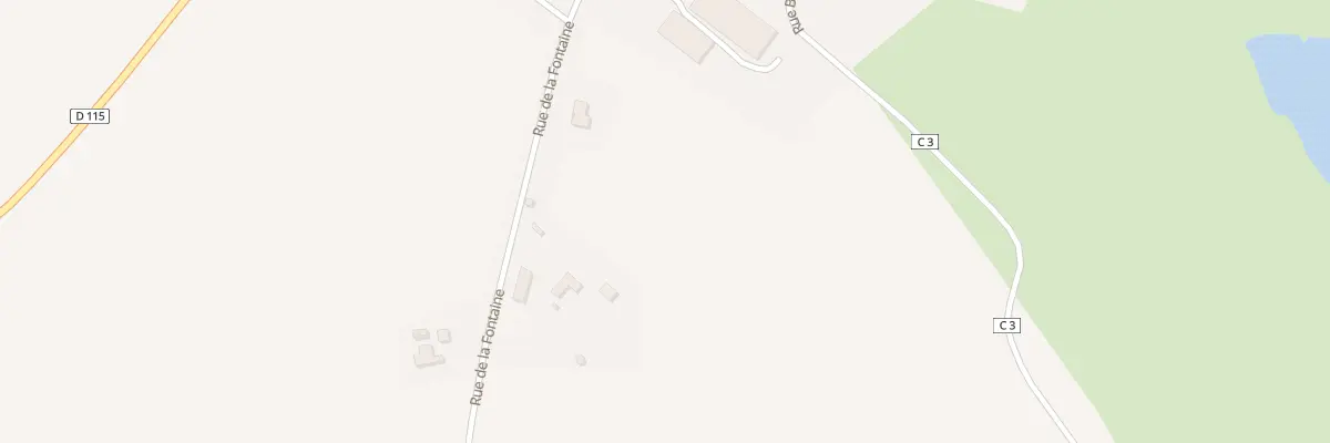 Plan du 3 Rue de la Fontaine à Manoncourt-en-Vermois