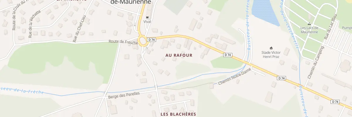 Plan du 80A Rte de Belledonne à Saint-Rémy-de-Maurienne