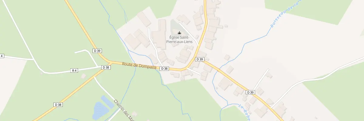 Plan du 3 Rue de l’Eglise à Derbamont