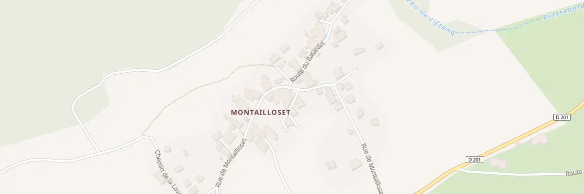 Plan du 38 Che des Carres à Montailleur
