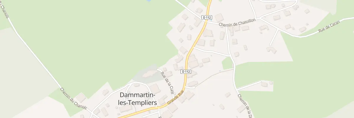 Plan du 19 Gr Grande Rue à Dammartin-les-Templiers