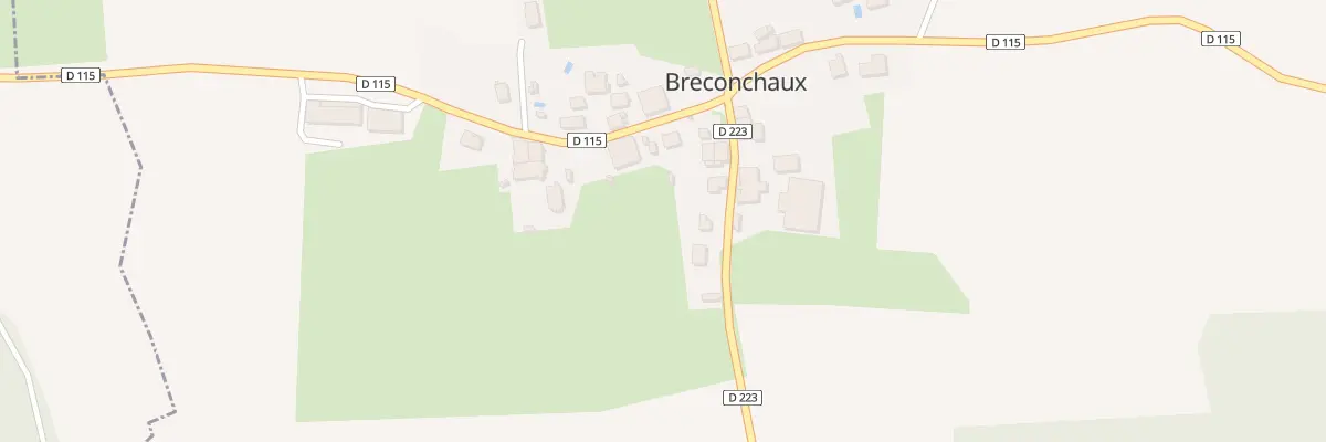 Plan du 1 Rue des Perrières à Breconchaux