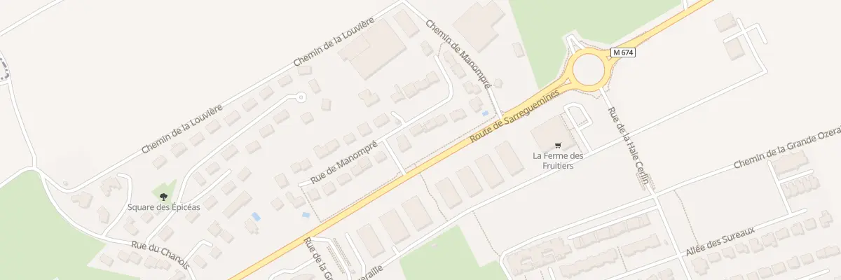Plan du 28 Rue de Manompre à Seichamps