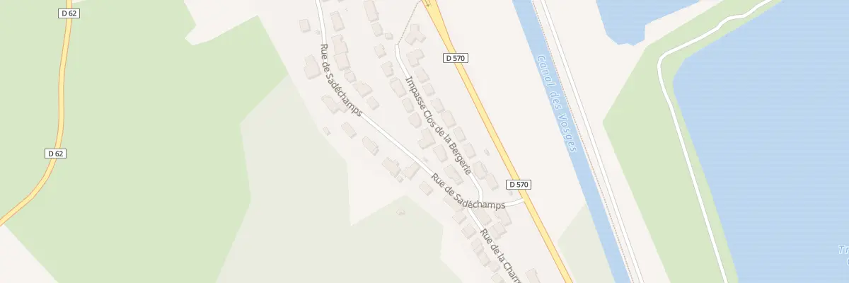 Plan du 5 Clos de la Bergerie à Crévéchamps