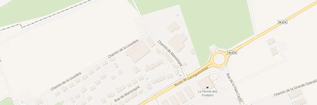 Plan du 20 Rue de Manompre à Seichamps
