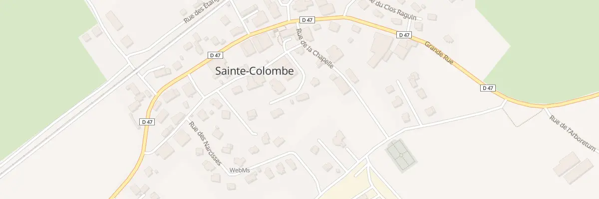 Plan du 3 Imp du Muguet à Sainte-Colombe