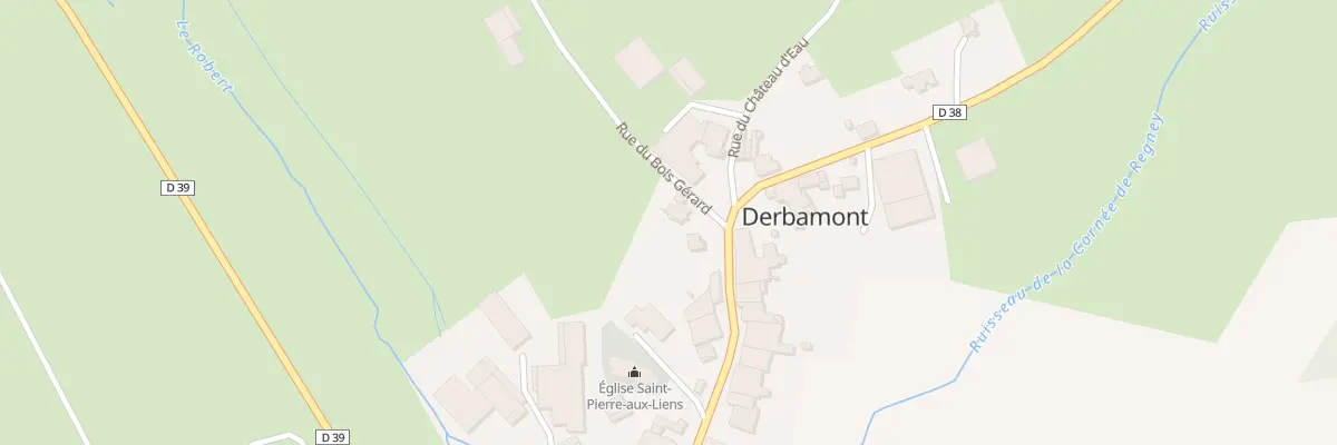 Plan du 3 Rue du Bois Gérard à Derbamont