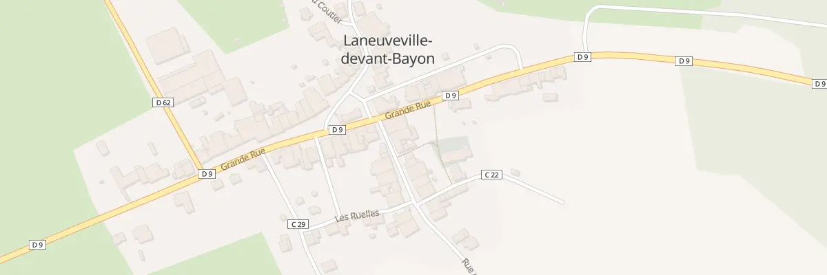 Plan du 3 Rue de Bainville à Laneuveville-devant-Bayon