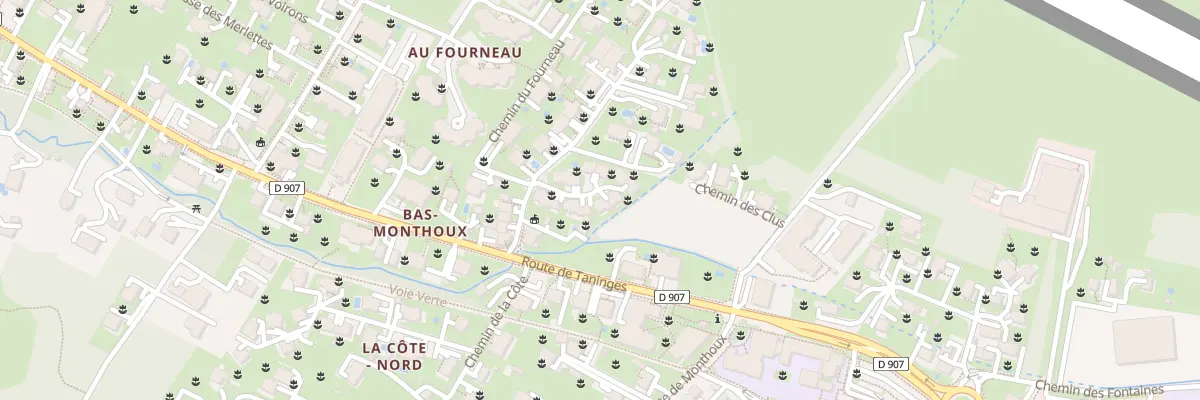 Plan du 8 All des Bois Boccard à Vétraz-Monthoux