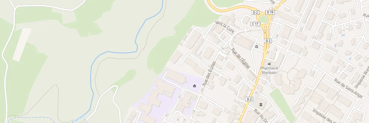 Plan du 230 Rue des Ecoles à Reignier-Ésery