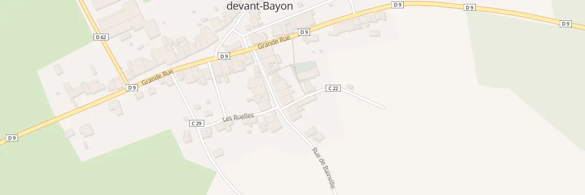 Plan du 9 Rue de l’Eglise à Laneuveville-devant-Bayon