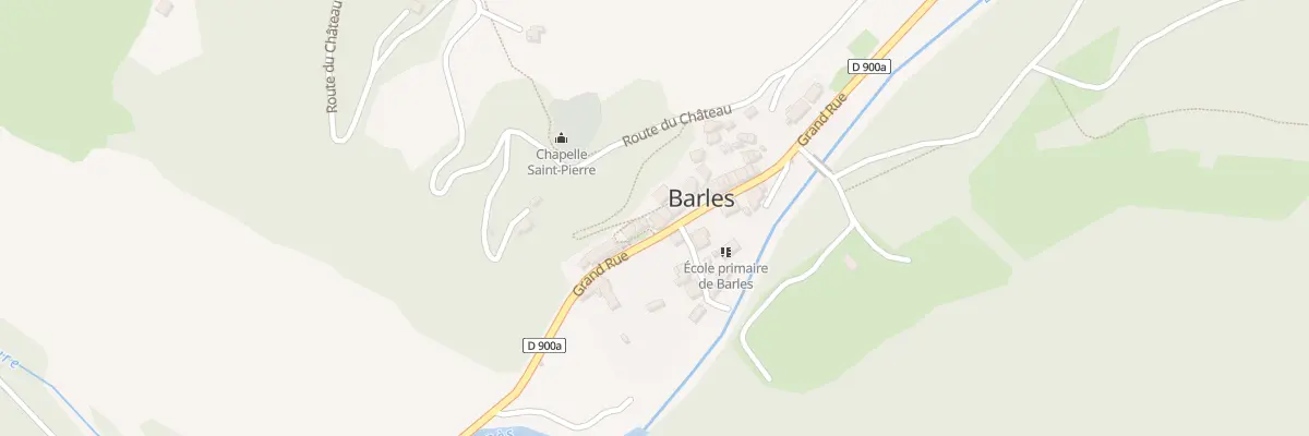 Plan du 5062A Le Village à Barles