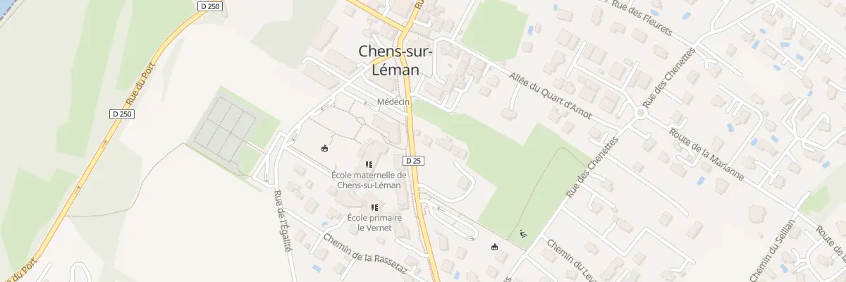 Plan du 1114A Rue du Léman à Chens-sur-Léman