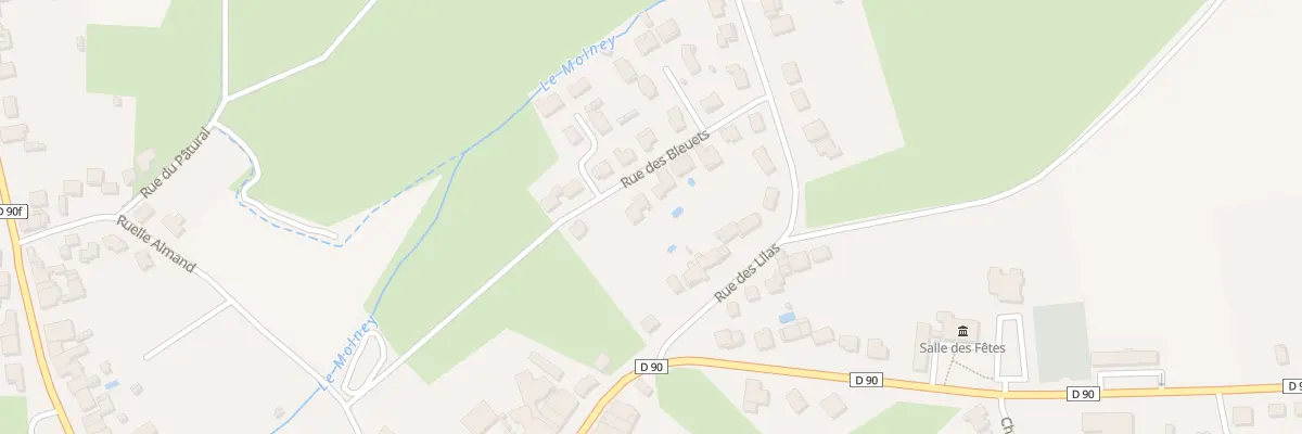 Plan du 9 Rue des Bleuets à Leyr