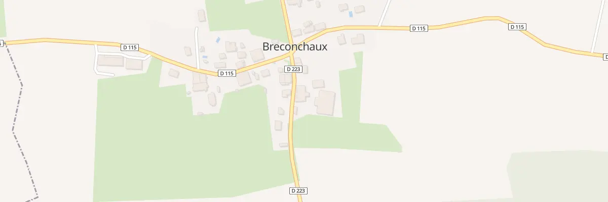 Plan du 7 Rue de la Fontaine à Breconchaux