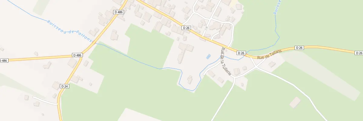 Plan du 4 Chem des Sources à Avilley