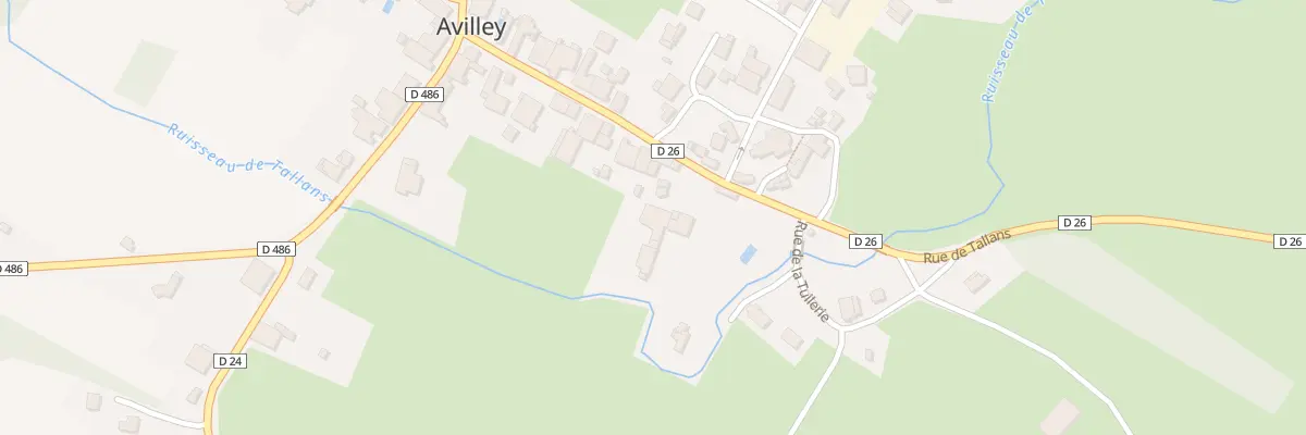 Plan du 16 Rue de Tallans à Avilley