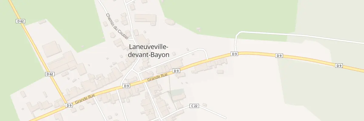 Plan du 8 Gr Grande Rue à Laneuveville-devant-Bayon
