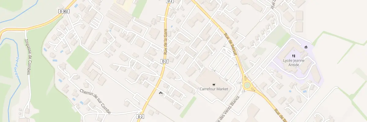 Plan du 239 Rue de La Gare à Reignier-Ésery