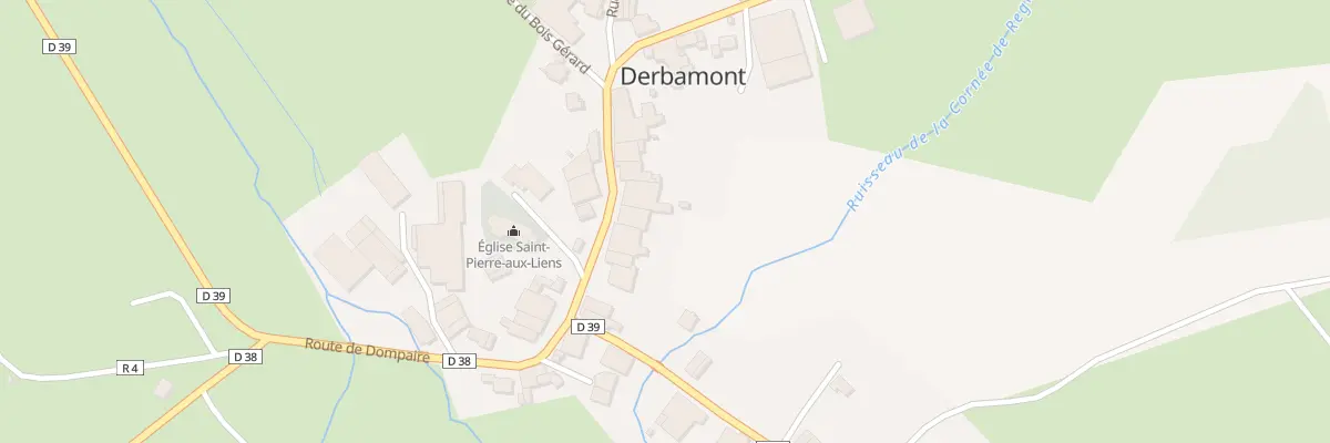 Plan du 10 Rue de l’Eglise à Derbamont