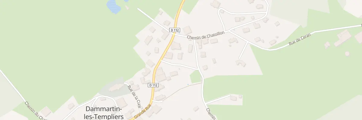 Plan du 18 Grande Rue à Dammartin-les-Templiers