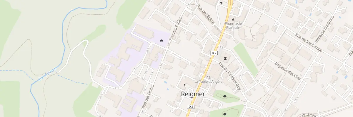 Plan du 303 Rue des Ecoles à Reignier-Ésery