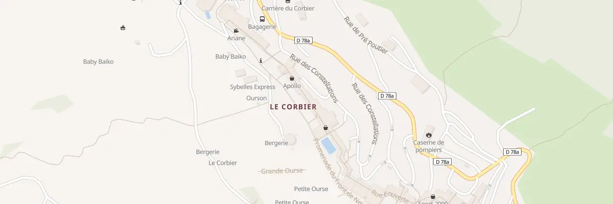 Plan du 15 Imp des 4A à Villarembert
