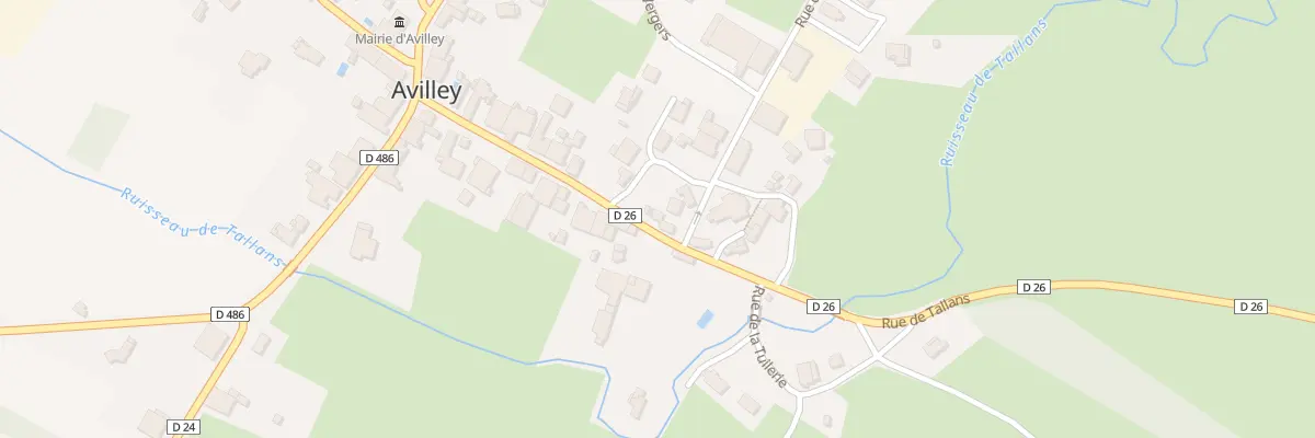 Plan du 17 Rue de Tallans à Avilley