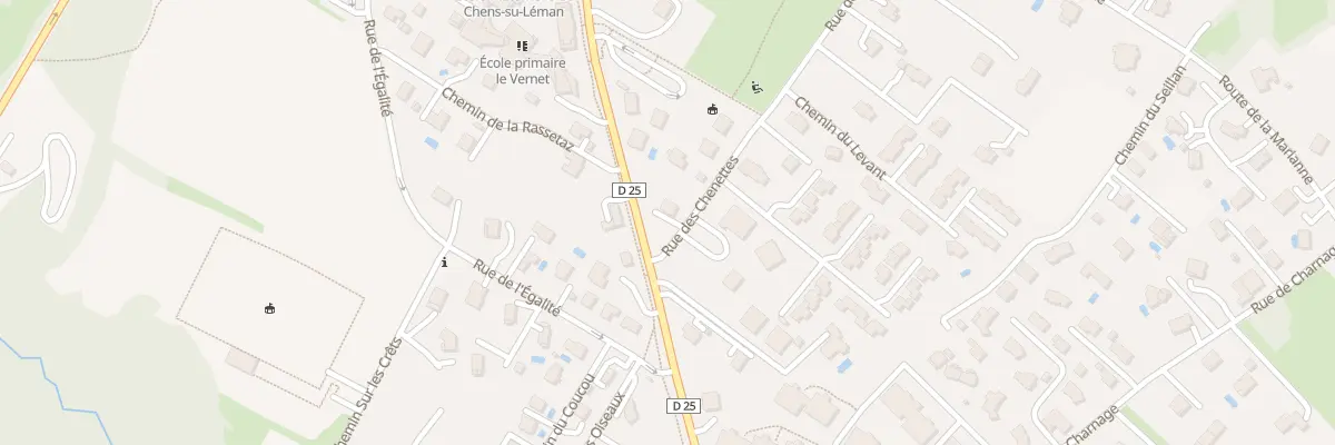 Plan du 41 Rue des Chênettes à Chens-sur-Léman