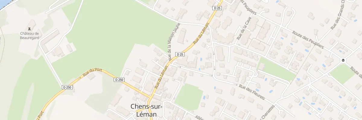 Plan du 1400 Rue du Léman à Chens-sur-Léman