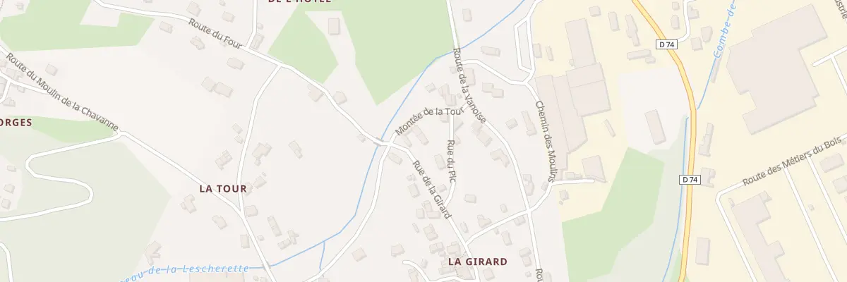 Plan du 65 Mte de la Tour à Saint-Rémy-de-Maurienne