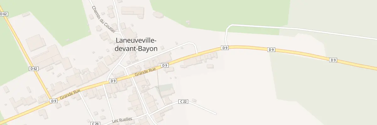 Plan du 19 Gr Grande Rue à Laneuveville-devant-Bayon