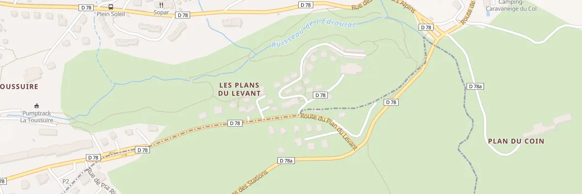 Plan du 15 Imp Marcel Collet à Fontcouverte-la-Toussuire