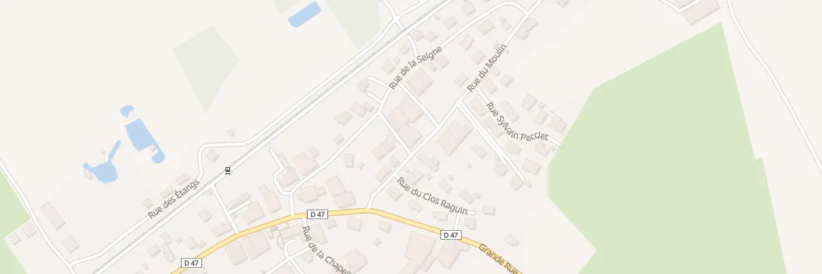 Plan du 4 Rue des Jardins à Sainte-Colombe