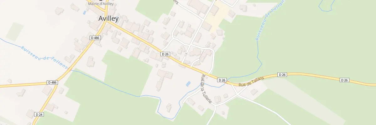 Plan du 2 Rue de l’Eglise à Avilley