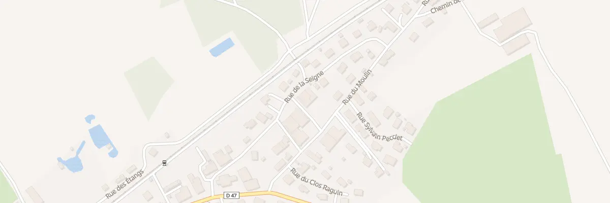 Plan du 2 Rue du Lavoir à Sainte-Colombe
