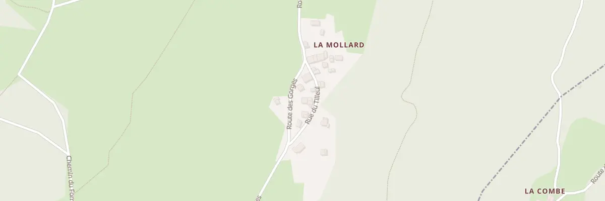 Plan du 5219 Le Mollard à Saint-Alban-d’Hurtières