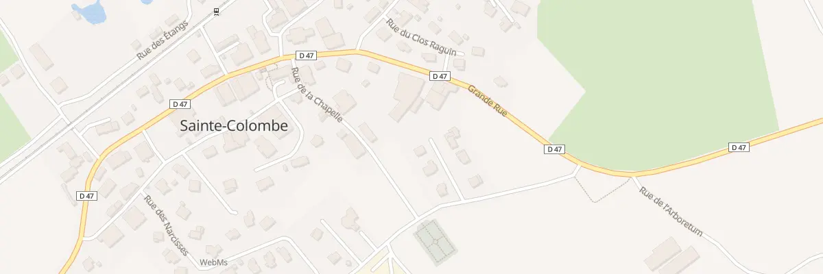 Plan du 7 Gr Grande Rue à Sainte-Colombe
