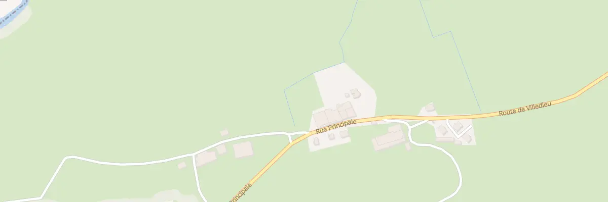 Plan du 47 Rue Principale aux Villedieu