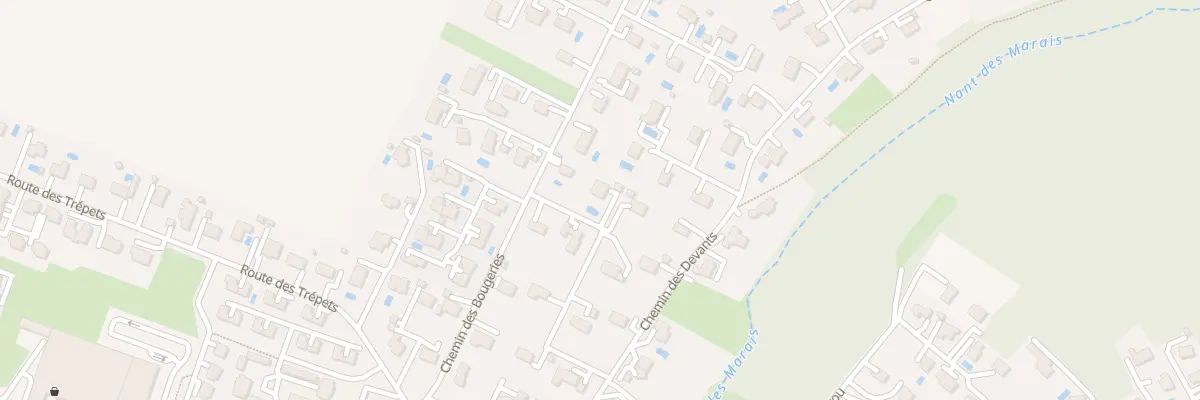 Plan du 208I Che des Bougeries à Veigy-Foncenex